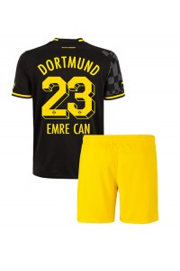 Borussia Dortmund Emre Can #23 Babytruitje Uit tenue Kind 2022-23 Korte Mouw (+ Korte broeken)